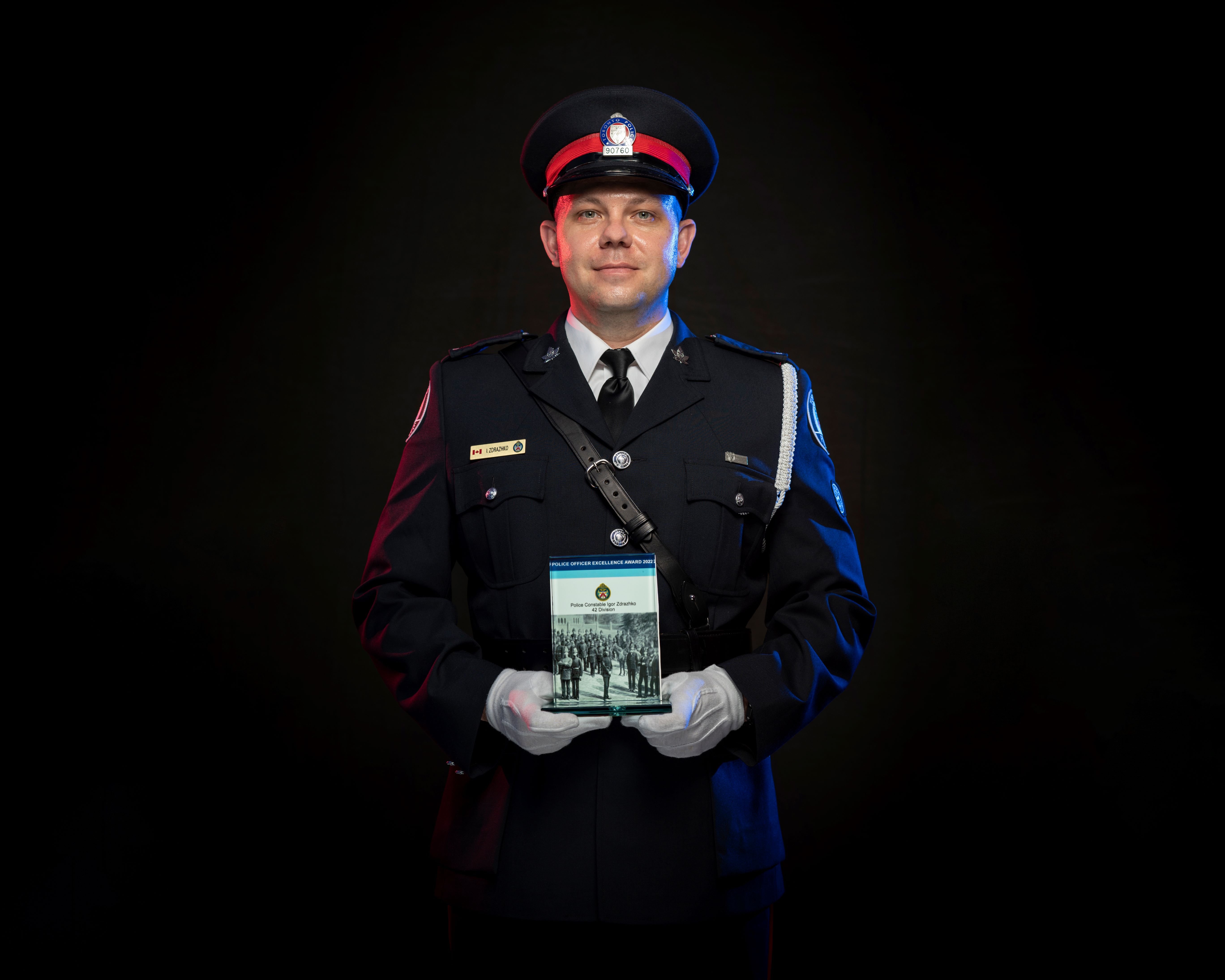 POEA winner Police Constable Igor Zdrazhko