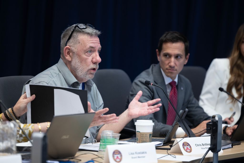 Board Vice-Chair, Chris Brillinger (left)